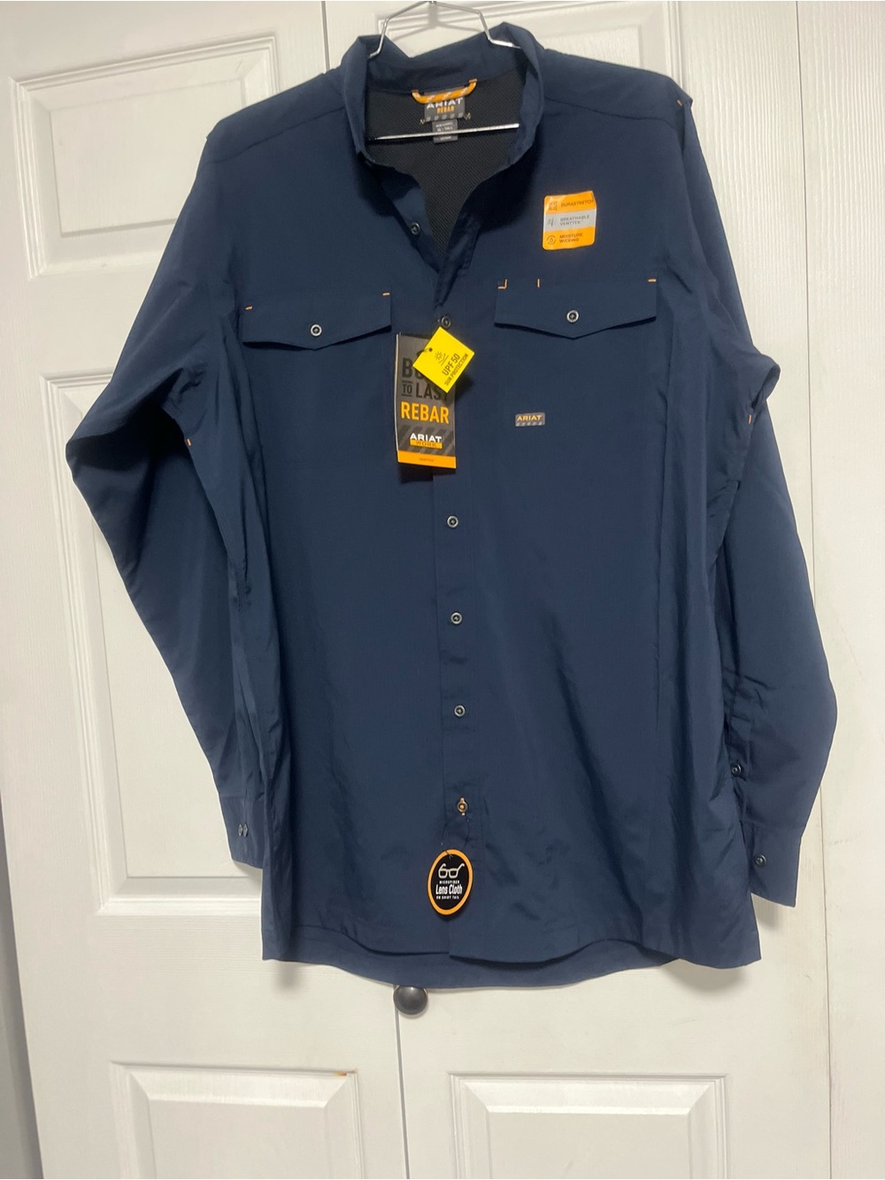 Ariat Navy Lightweight Long-Sleeve Shirt Jacket